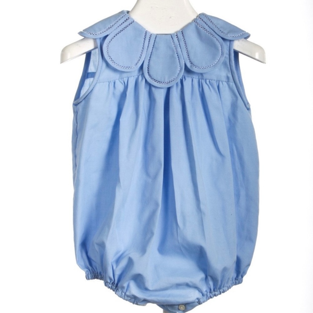 The Proper Peony original blue tulip bubble sz 9m baby girl